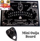 Spirit Calling Black Mini Design Oui Board Game For Spirit Hunt With Planchette 