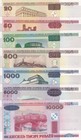 Belarus Set 7 Unc 20 50 100 500 1000 5000 10000 Ruble 2000   2011 P 24 25 - 30