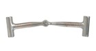 Aj Tack Double Rein Long Shank Sweet Iron Bit  Antique Brown