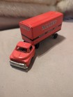 Vtg Japan Tin Friction Truck And Trailer Allied Moving Van 40s 50s Htf Rare Nice