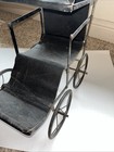 1890s Doll Stroller  Carriage Metal With Fabric Nice Size    