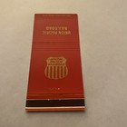 Vintage Matchbook Cover Matchcover Union Pacific   Railway Railroad