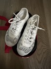 New Nfinity Vengeance Cheer Shoes Youth 2 White gray Mesh With Bag