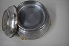 Vtg Powder  Puff Vanity Boudoir Art Deco Footed Music Box  Sprague Works