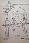  The Beatles Official Coloring Book Rare 1964 Saalfield Publishing
