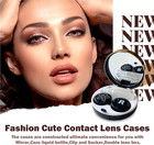 Fashion Eyecare 4-in-1 Lightweight Portable Contact Lens Case Kit With Mirror tr