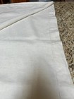 Pair Large French Pure Hem Stiched Linen Sheets Circa 1920 s