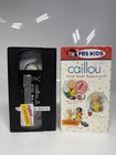 Caillou Three Great Adventures - Rental Only Vhs Tape 2003 Very Rare
