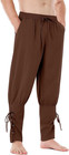 Pirate Pants Costume Men Renaissance Medieval Viking Trousers