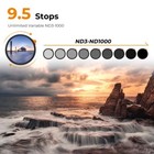 K f Concept Variable Neutral Density Lens Filter Nd8-nd2000 49 52 55 58 62 72mm