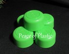 Tupperware New Replacements Smidgets 1 Oz Containers Only  Set Of 5  green