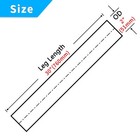 Fgjqefg 2 Inch Straight Diy Custom Mandrel Exhaust Pipe Tube Pipe  30 
