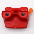 Viewmaster Viewer Red Model L Orange Lever View-master Toy Made In Usa