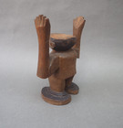 Rare Old Southern African Tribal Art Carved Tsonga Shona Zulu Wooden Figure Wow