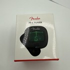 New Fender Ft-1 Pro Clip On Tuner Guitar Dual Hinged - Box Damage
