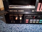 Akai S612 Sampler And Md280 Disk Drive  powers On  Read Description
