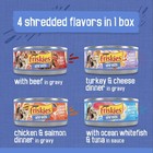 Purina Friskies Shreds Gravy Variety Pack  Wet Cat Food  5 5 Oz Cans 48 Pack