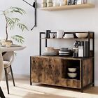 Cat Litter Box Enclosure W shelves Storage Indoor Pet Cat Litter Box Furniture