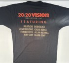Very Rare Vintage 1987 Meat Loaf s 20 20 Vision Black Tour T-shirt Size Xl