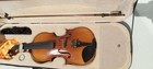 Cecilio Violin 4 4 Full Size Hand Oil Rub Highly Flamed Solidwood 95  Complete 