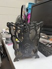 Antique Vintage Art Deco Cast Iron Magazine Rack Spanish Revival Gothic