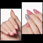 Short Oval Nail Tips Acrylic Fake Nails Full Matte  12 Sizes No C