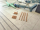 1 400 Model Airport Accessories - 48 Piece Airport Cones And Barriers Set