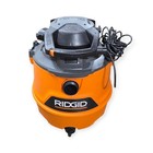 Ridgid 16 Gal  6 5 Peak Hp Nxt Wet dry Vac W  Cart  fine Dust Filter Barely Used