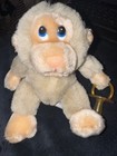 Vintage Russ Berrie   Co Baby Chee Chee Monkey With Dummy Plush 9    Sitting 