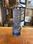 Vintage Wolf Miners Flame Safety Lamp Made In Ny Usa