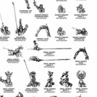 Knight Errant Bits Bundle Bretonnia Warhammer Vintage 5th Edition Metal 1998