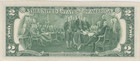 Crisp Uncirculated 1976g  2 Federal Reserve Note Bicentennial Us Two Dollar Bill