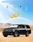 Canvcle Sunshades 2021-2026 Gmc Yukon Xl Chevy Suburban Windshield Shade 8pcs