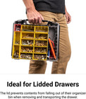 Lidded Drawer  i-boxx  With 11-piece Organizer Bin Set In Stacking Drawer Rack  