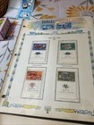 Israel- -1963- -sc  246-250 lot 49 Stamps On Singles   B4 W tabs album Pages i25