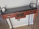 Antique 1930s Paidar Barbers Table Vintage Antiseptic Sterilizer  Cabinet