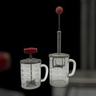 Glass Nut Choppers  Vintage Set Of 2 Pamco And Hazel Atlas Androck Hand Held