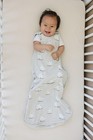 Baby Sleep Sack Merino Wool Organic Cotton 2-24 Months Polar Bears Adjustable