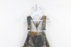 Vtg 90s Streetwear Boys Large Faded Mossy Oak Camouflage Overalls Bibs Cotton