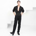Men Ballroom Dance Pants Practice Trousers Latin Salsa Modern Rumba Tango Long