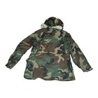 Vintage 1970 Us Army Cold Weather Field Camo Parka Jacket Usgi Ecwcs - Small