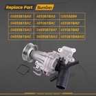 Engine Water Pump 04893618ae For Jeep Cherokee 2 0l L4 2019-2023 Replacement