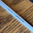 New Old Stock Lufthansa Cargo Airline Ball Point Pen In Felt Sleeve Nos