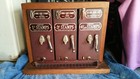   rare Schermack   Postage Stamp Vending Machine Triple  1c 3c   6c Air Mail