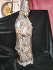 Antique Japanese Bronze Figure Of Quanyin From The Meiji Period  Late 19th   