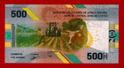 Central African States 500 Francs 2020 2022  Unc Note Hybrid Polymer  pick-700a 
