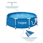 Funsicle 8  X 30  Outdoor Activity Round Frame Above Ground Swimming Pool Set