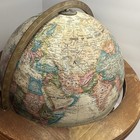 Replogle 12    World Classic Globe Walnut Base Wood Stand Made Usa Vintage Decor
