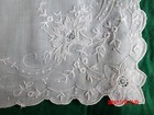 Beautiful Hand Embroidered Appenzel Handkerchief