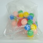 3 Vtg Balloon Cluster Cupcake Picks Toppers Blowmold Multi-colored Cake Supply